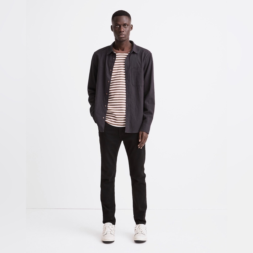 Madewell Slim Jeans Bainhart Wash COOLMAX Denim Edition ND479 Black